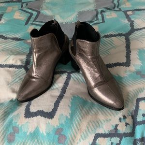 Sparkly ankle boots